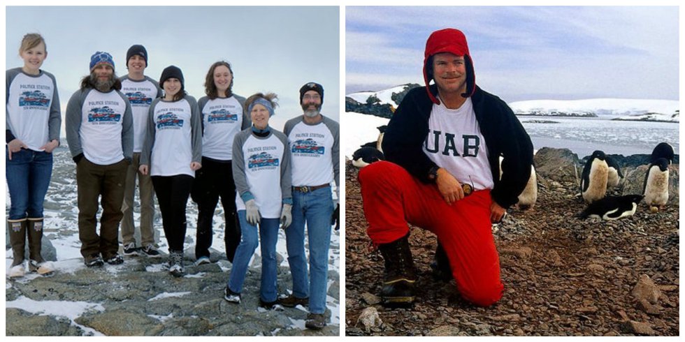 UAB Antarctic team