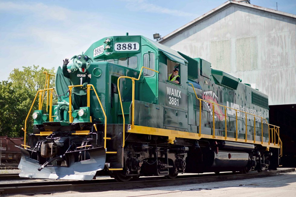 UAB locomotive July 2018