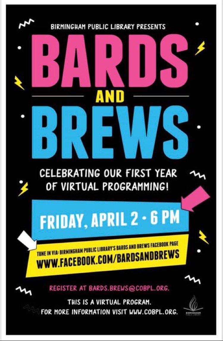 Bards & Brews virtual flyer April 2, 2021.JPG
